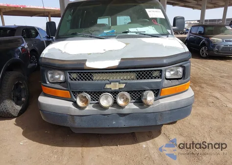2011 Chevrolet Express 2500 Work Van from USA, damaged, VIN 1GCWGFCA5B1151541
